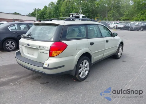 2007 Subaru Outback 2.5I from USA, damaged, VIN 4S4BP61C977303386